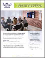 Virtual Classroom flier image